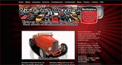 Desktop Screenshot of masterpiecevintagecars.com